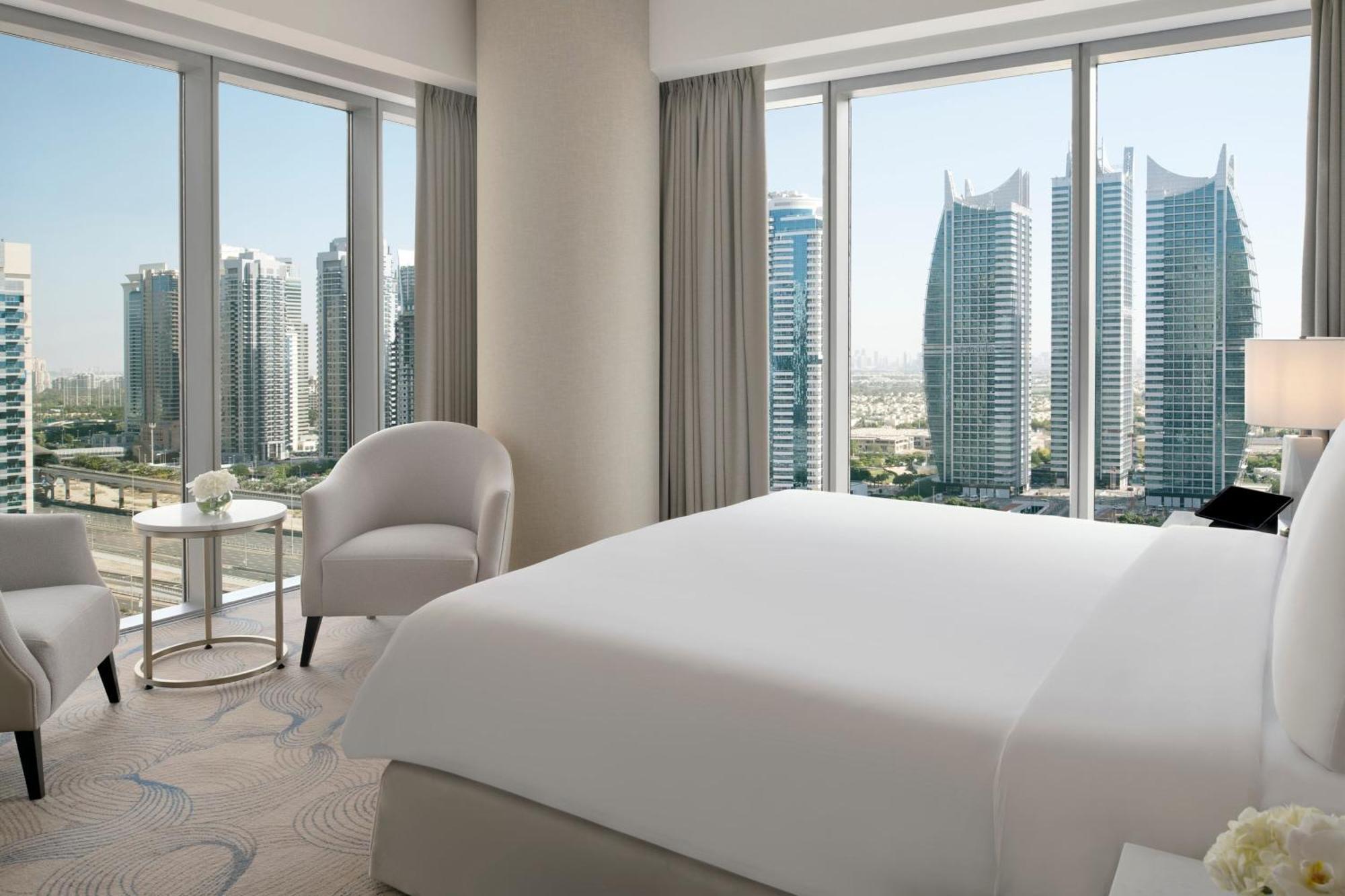 Premier City View Suite, King Bed, Sofa Bed, Club lounge access with Breakfast, Lunch & Dinner, 4PM Late checkout, Including direct access to Dubai Marina Mall & Marina Walk,1596867550:JPEG